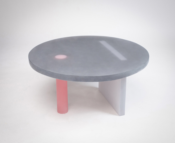 Haze table /low black | Wonmin Park